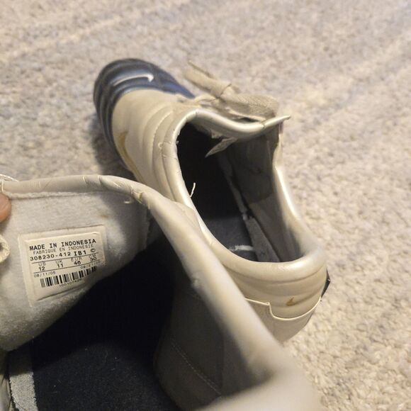 NIKE TOTAL 90 III Football Boots Mens US 12  Blue Gray  308230-412
